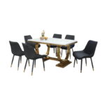 KRICH Marble Dining Set - Image 2