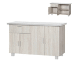 REGINE Low Kitchen Cabinet - Image 2