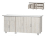 REGINE Low Kitchen Cabinet