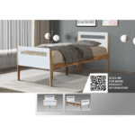 MIRAGE Wooden Bed - Image 2