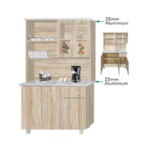 DAVISON High Kitchen Cabinet