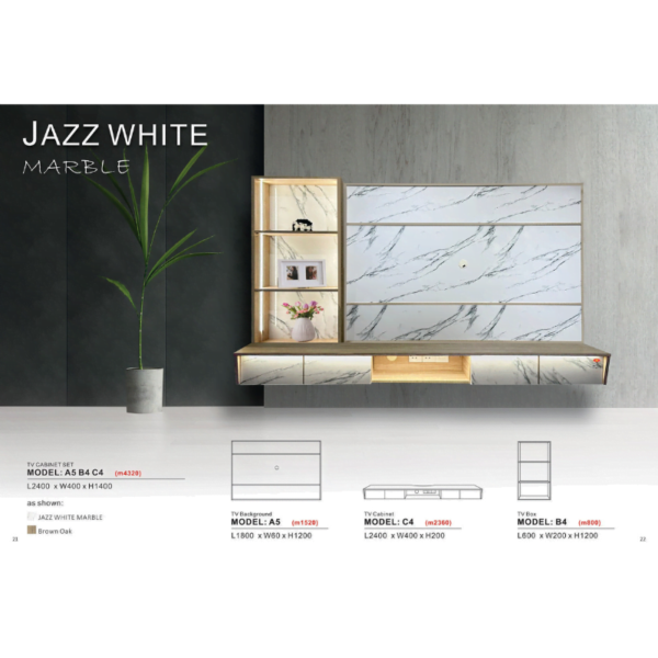 JOVANE Wall Mounted TV Cabinet - Image 2