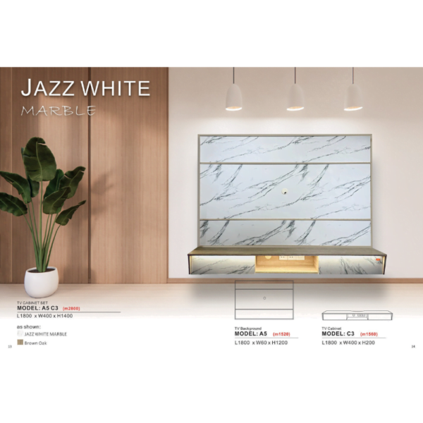 EMPERADOR Wall Mounted TV Cabinet - Image 2