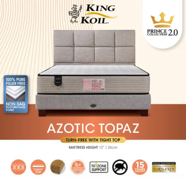 King Koil Prince AZOTIC TOPAZ Mattress - Image 2