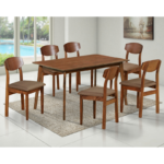 ALISSON II Wooden Dining Set