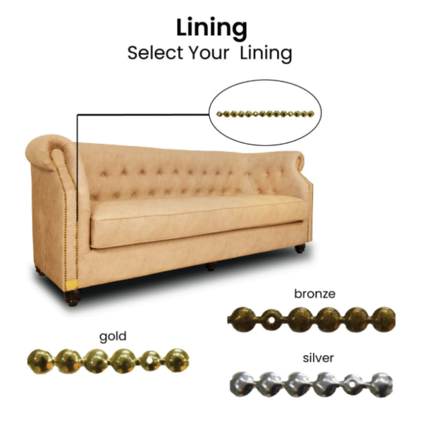 ENGLISHMAN Chesterfield Wing Chair - Image 4