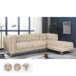 BIRCH Chesterfield L Shape Sofa
