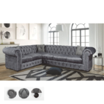 HOVANO Chesterfield Corner Sofa