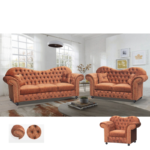 CLEOTRANO Chesterfield Sofa