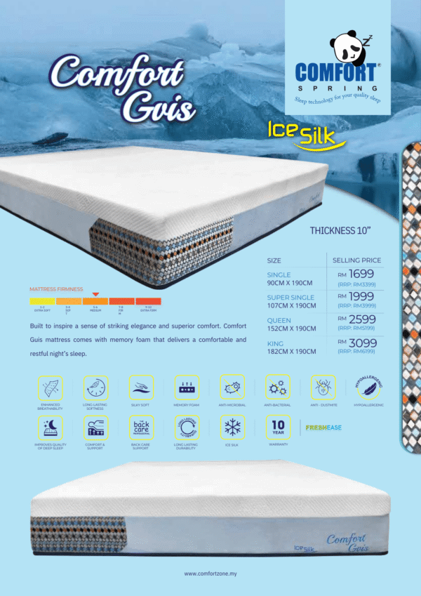 Comfort Spring GUIS Mattress - Image 2