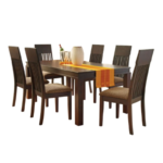 HORMBEAN Wooden Dining Set