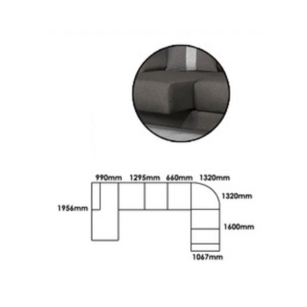 MALTO Corner Sofa - Image 2