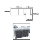 RAVONE L Shape Sofa - Image 2