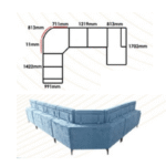 ZEUS Corner Sofa - Image 2