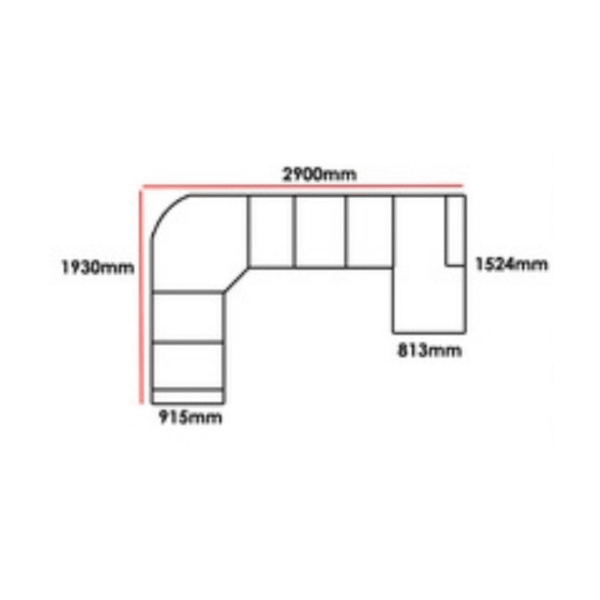 LOVENA Corner Sofa - Image 2