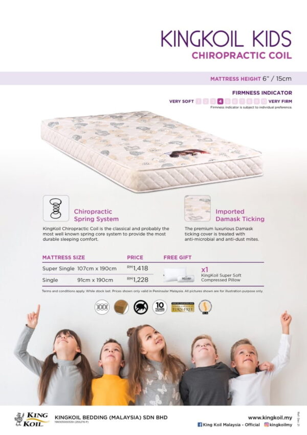 King Koil KIDS Mattress - Image 2