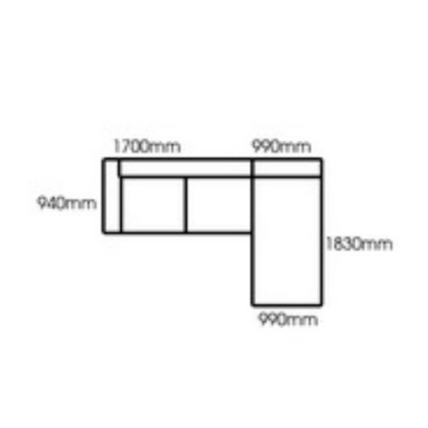 NOIR L Shape Sofa - Image 2