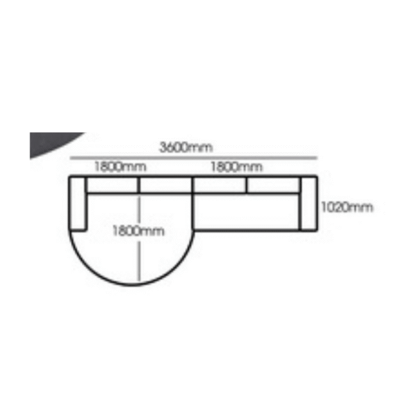 KERRY L Shape Sofa - Image 2