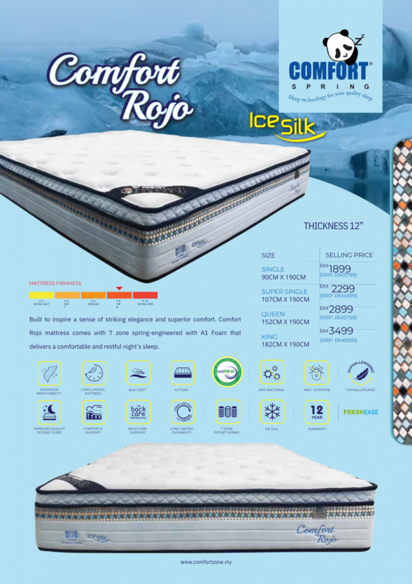 Comfort Spring ROJO Mattress - Image 2