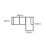 ELEGANCE L Shape Sofa - Image 2