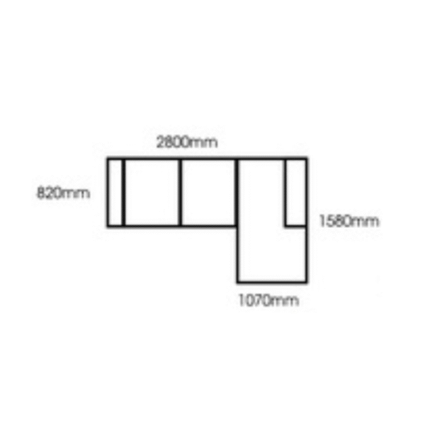 ELEGANCE L Shape Sofa - Image 2