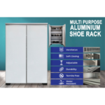 SOLENT Aluminium Shoe Cabinet