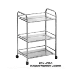 TASON II Stainless Steel Kitchen Trolley - Image 2