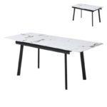 DILETO Extendable Ceramic Dining Table