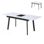 JOVANIOR Extendable Ceramic Dining Table