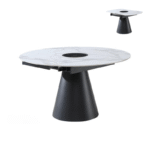 TORVALD Extendable Ceramic Dining Table
