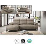FRAPPU L Shape Push Back Sofa - Image 2