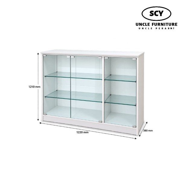 ALVION Glass Display Cabinet - Image 2