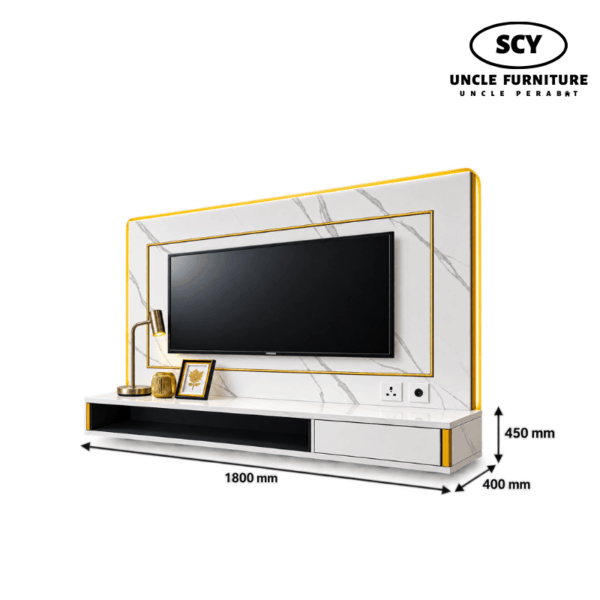 BRIXTON Wall Mount TV Cabinet - Image 2