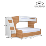 CAMDEN Wooden Bunk Bed Pull Out - Image 2