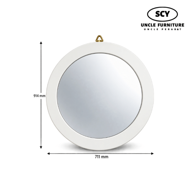 CLARISSE Big Round Mirror - Image 2