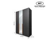 Carmont Open Door Wardrobe - Image 2
