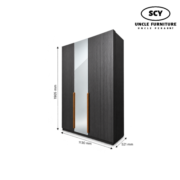 Carmont Open Door Wardrobe - Image 2