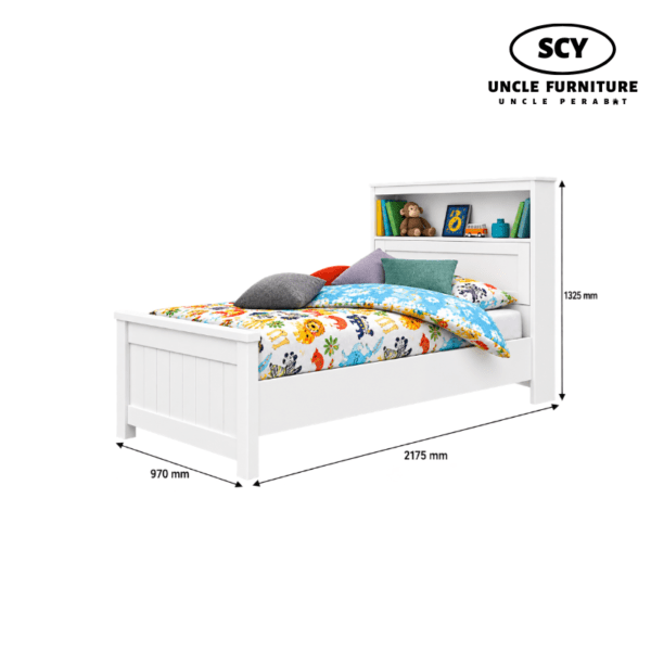 ELOWEN Wooden Bed - Image 2