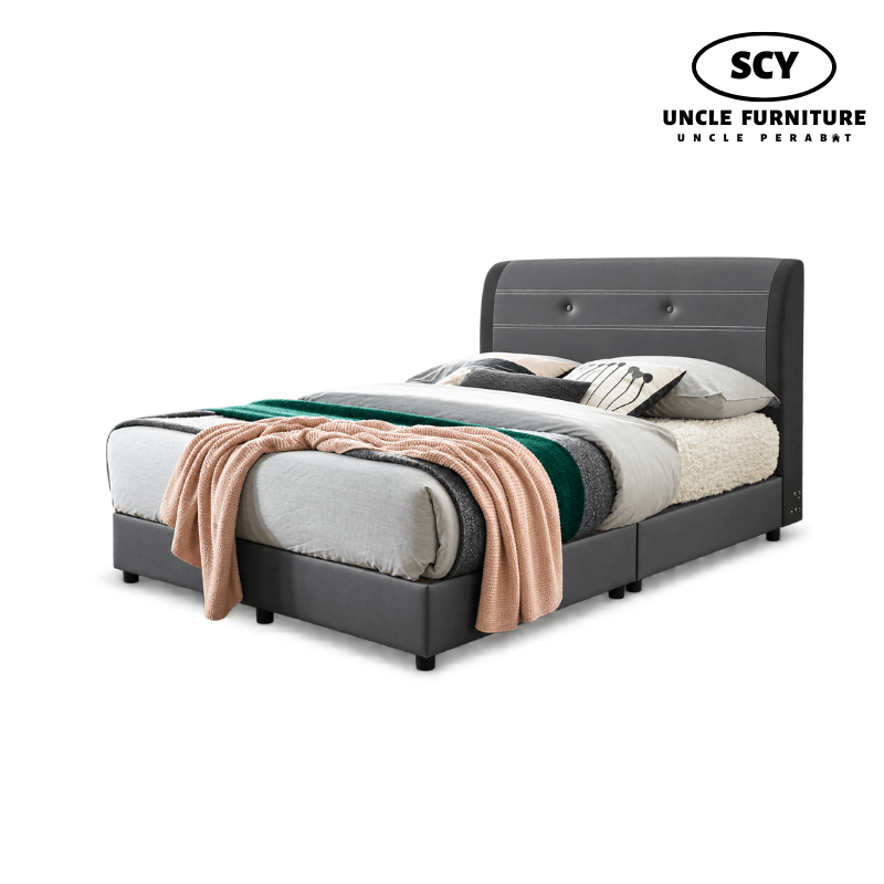 ENIGMA PVC BLACK ENIGMA Divan Bed - Image 1