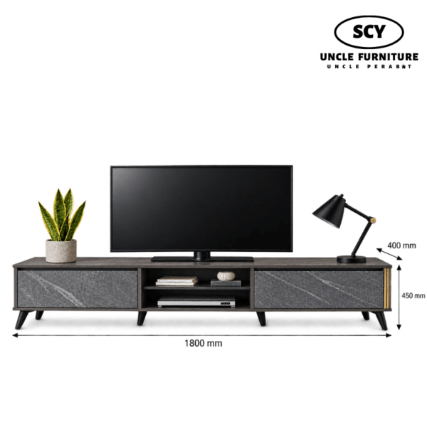 HUXLEY Stand TV Cabinet - Image 2