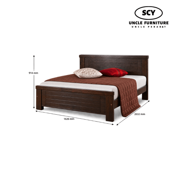 LAWSON Wooden Bed - Image 2