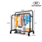 LOREA Cloth Hanger Double - Image 2