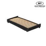 Pull-Out Bed with Wooden Slat Base