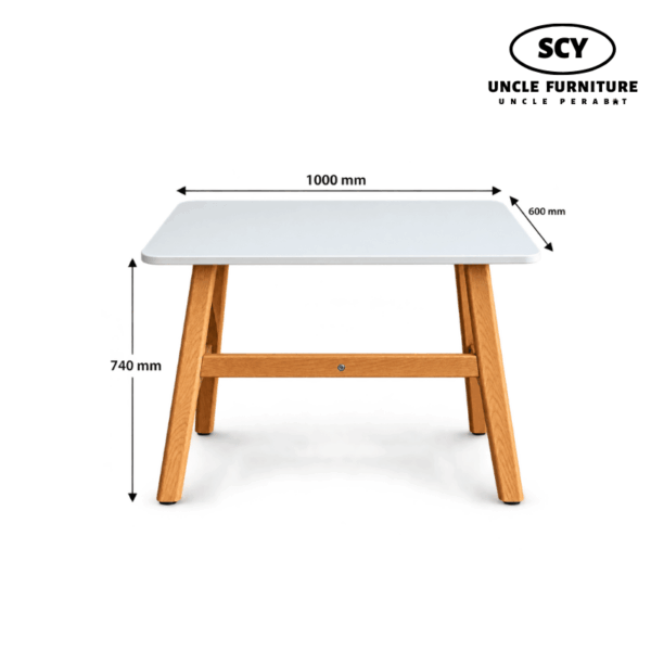 ROWAN Wooden Dining Table - Image 2