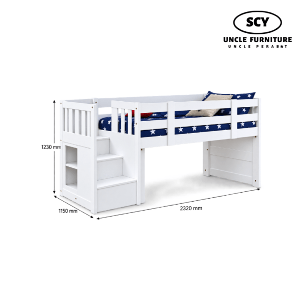 ZINNIA Wooden Bed - Image 2