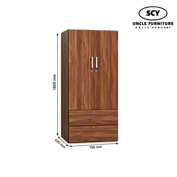 ADELA Open Door Wardrobe - Image 2