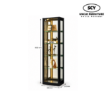 ALDWICK Glass Display Cabinet - Image 2