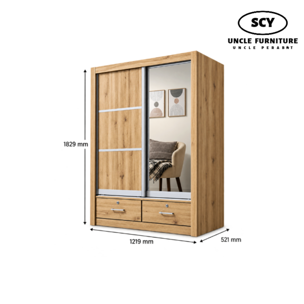 CRANFORD Sliding Wardrobe - Image 2