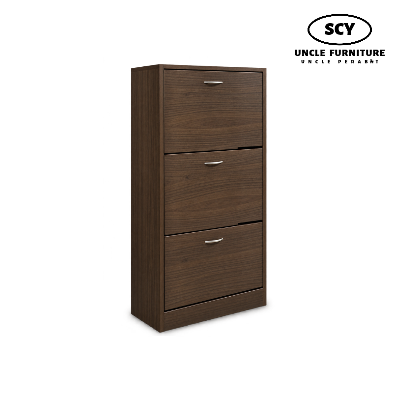 DANIA Shoe Cabinet - dark brown DANIA Shoe Cabinet - Image 1
