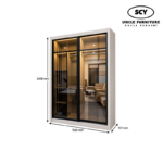 DEXTON LED Sliding Wardrobe - Image 2